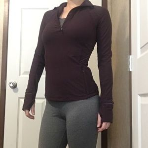 Purple Lululemon 1/4 zip pullover